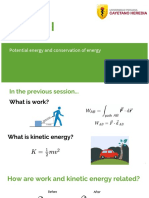 Física I: Potential Energy and Conservation of Energy