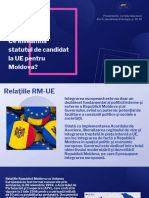 Ce Înseamnă Statutul de Candidat La UE Pentru Moldova