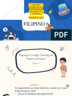 Filipino 6 - Q1W4