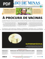 À Procura de Vacinas: Estado Dá Passo para Tombar Serra Do Curral