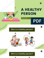 A Healthy Person