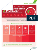 Cranberry Infograph For Urinary Tract Infection