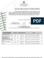 Certificado de Conclusão Do Ensino Médio: Coordenadora de Registros Acadêmicos Participante