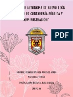 Universidad Autónoma de Nuevo León "Facultad de Contaduría Pública Y Administración"