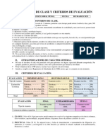 Reglamento de Clase y Criterios de Evaluación Clínica de Juicio Oral Penal 2023-2