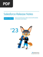 Salesforce Winter23 Release Notes