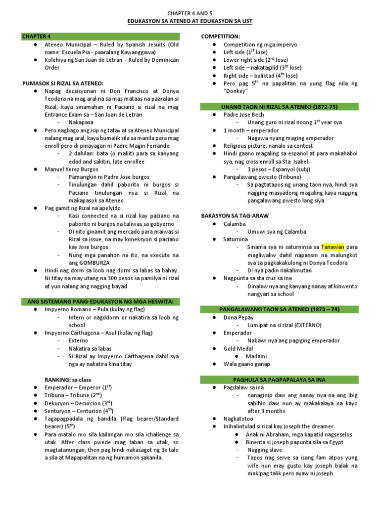 Chapter 4 & 5 | PDF