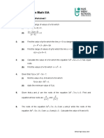 Post-Exam Revision Worksheet 1