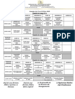 18 Emploi de Temps Du 13 Au 18 Mars 2023