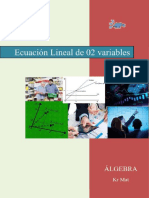 Ecuación Lineal de 02 Variables