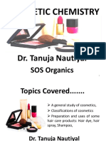 Cosmetic Chemistry: Dr. Tanuja Nautiyal