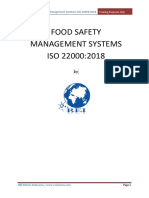 ISO 22000:2018 Training