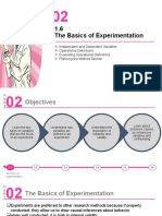 1.6 The Basics of Experimentation