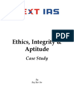 Ethics, Integrity & Aptitude: Case Study