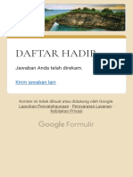 Daftar Hadir: Formulir