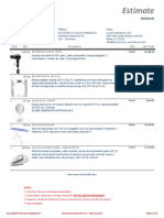 Estimate: Item Qty Description Unit Total Unit