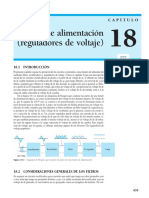 Fuentes de alimentación: reguladores de voltaje