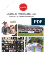 Acuerdo de Participación - 2023: Programa ¡Qué Maestro! de Enseña Perú
