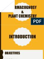 Pharmacognosy & Plant Chemistry