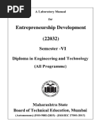 Entrepreneurship Development (22032)