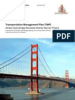 Golden Gate Bridge TMP for Moveable Median Barrier Project