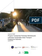 Program Transportasi Perkotaan Berkelanjutan Indonesia Sustainable Urban Transport Programme Indonesia