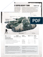 Imperial Guard Datasheet - Shadowsword