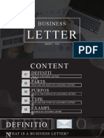 Business: Letter