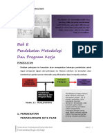 Bab E Pendekatan Metodologi Dan Program Kerja: Usulan Teknis