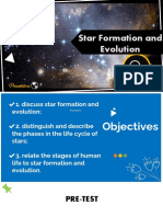 Star Formation and Evolution
