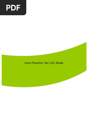 Commercial Proposal for IFM Services at Lotus Panache