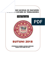 Estatuto: SUTUNI 2018