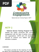 NSTP 2 Community Service
