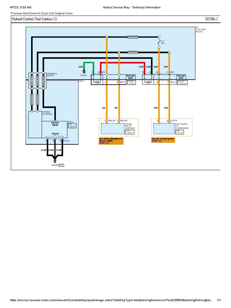 SD586-2 Hybrid Control Unit System (2) : Previous Next Zoom in Zoom Out ...