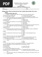 2nd Sem 1st Quarter Test css11