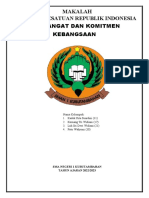 Semangat Dan Komitmen Kebangsaan: Makalah Negara Kesatuan Republik Indonesia