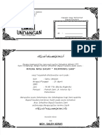 PDF Contoh Undangan Peringatan Maulid Nabi Muhammad Saw1doc