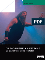 Du Paganisme À Nietzsche. Se Construire Dans Le Metal by Nicolas Walzer (Walzer, Nicolas)