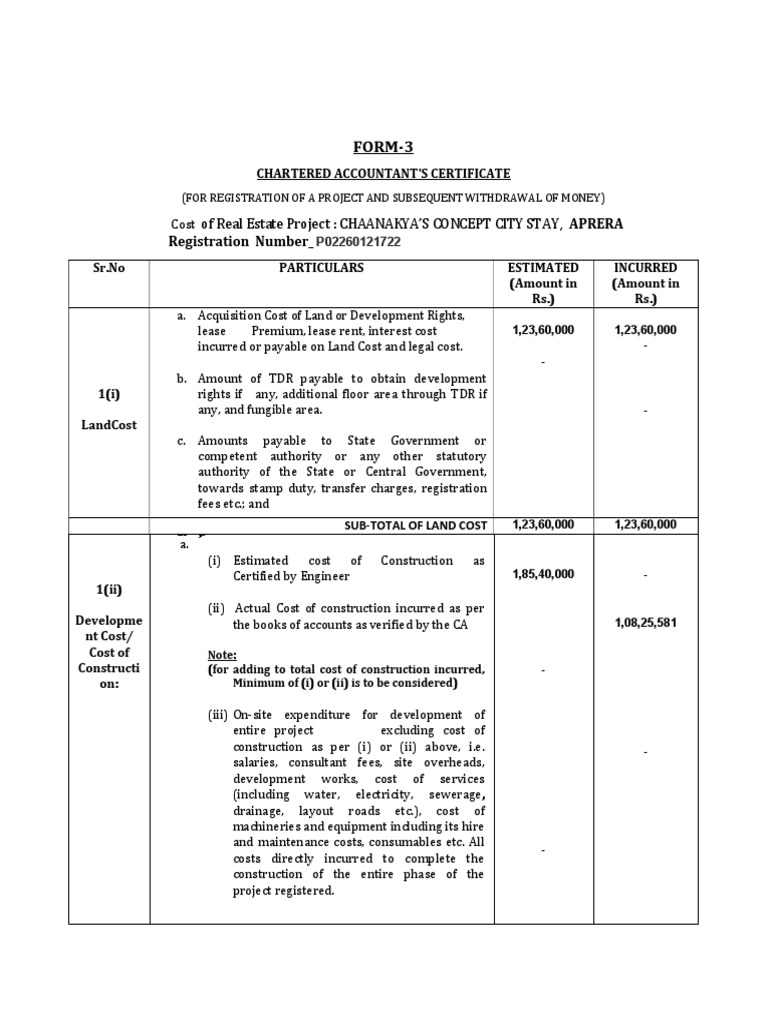 Chartered Accountant Registration 