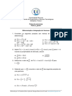 Ficha - 2 - Parte1 - Diferenciação e Integração de Vectores