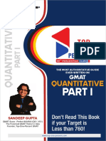 The Most Authoritative Guide on GMAT Quant (Part I