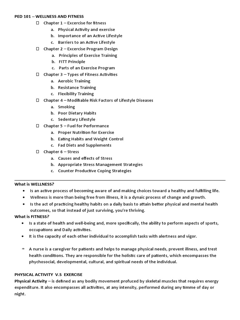 PED 101 | PDF