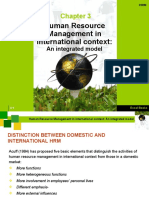 Human Resource Management in International Context:: An Integrated Model