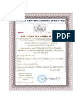 EXPORT LICENSE  S.C. PETROTEL-LUKOIL S.A. ROMANIA (1)