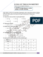 Applications of Trigonometry