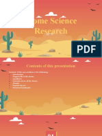 Biome Science Research: By: DJ