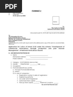 Application Form for LOI