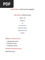 Course Material - AP - Antenna Array