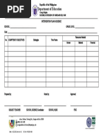 Science Intervention Plan