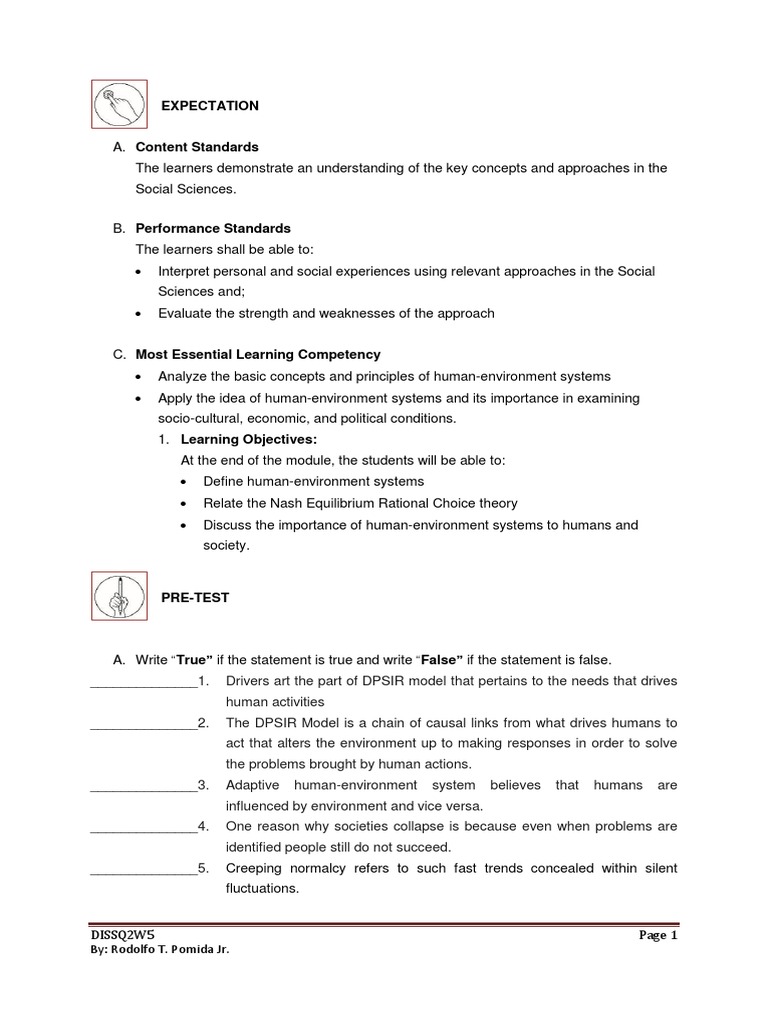5 Human Environment Systems | PDF | System | Natural Environment